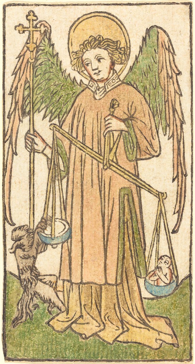 Sankt Mikael, ca. 14301440. av Unbekannt