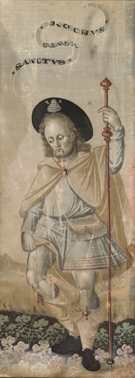 Saint Roch, tidigt 1600-tal. av Unbekannt