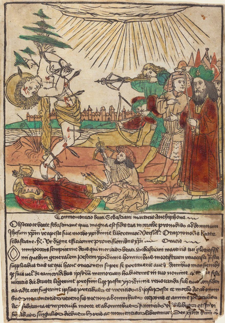 Sankt Sebastian, 14401460. av Unbekannt