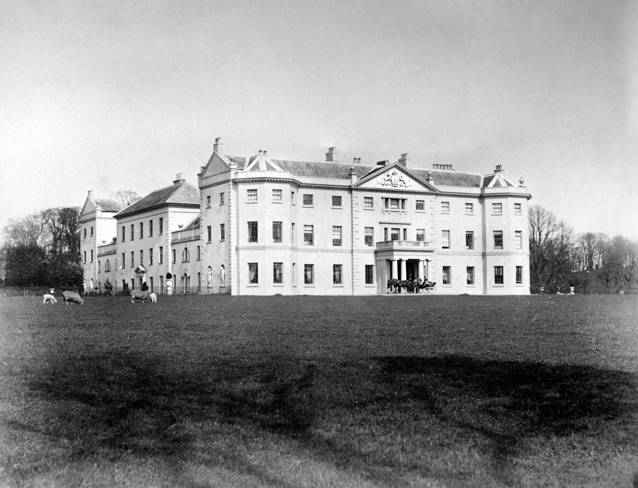 Saltrams hus, c1882 av Unbekannt