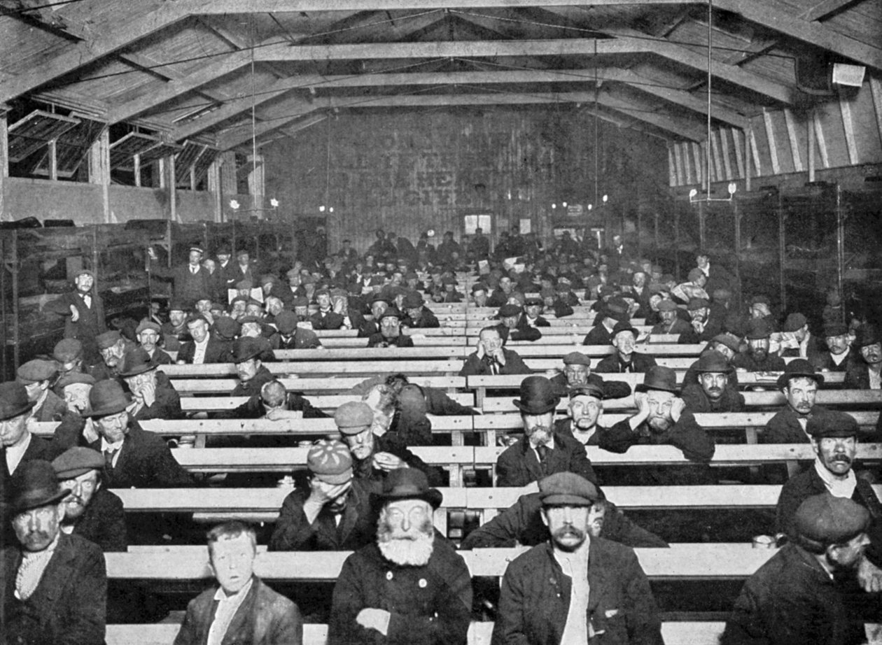 Frälsningsarméns skyddsrum, Blackfriars, London, tidigt 1900-tal av Unbekannt
