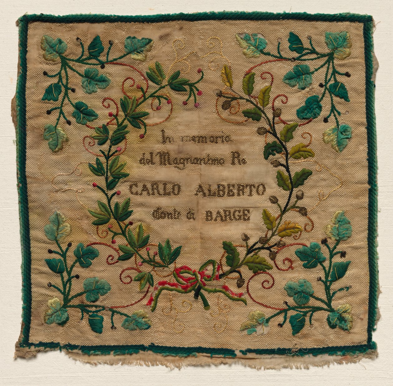 Sampler, 1800-tal. av Unbekannt