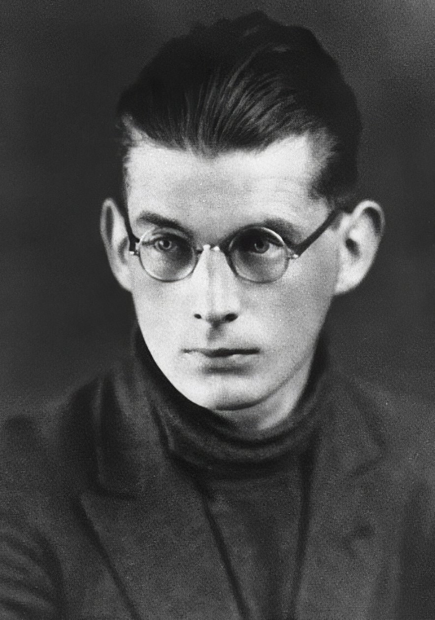 Samuel Beckett. Hm 1920 av Unbekannt