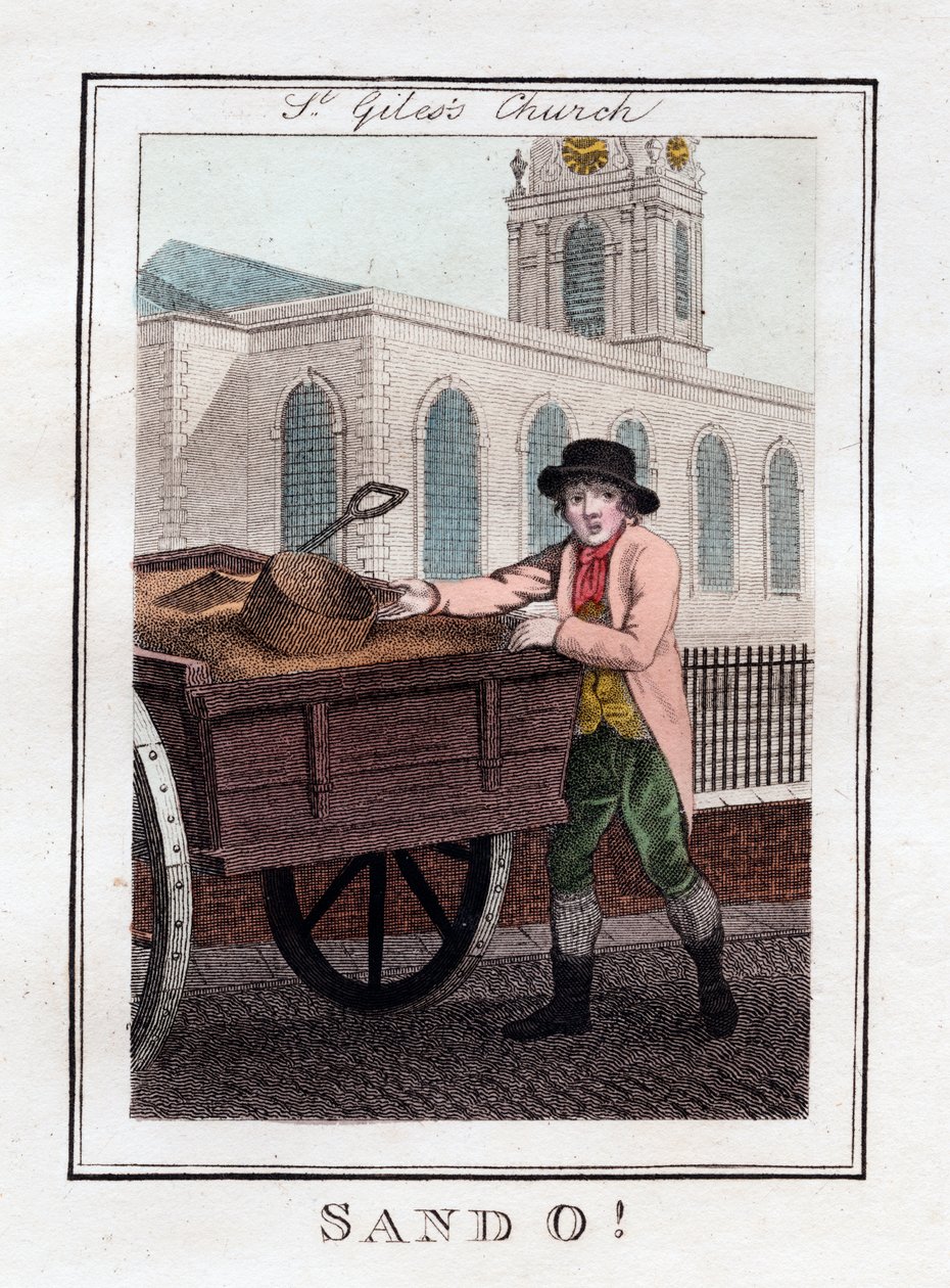 Sand O, St Giless Church, London, 1805 av Unbekannt
