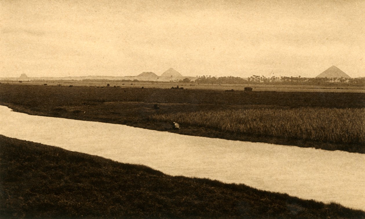 Saqqara - Pyramiderna i Dashur, c1918-c1939. av Unbekannt