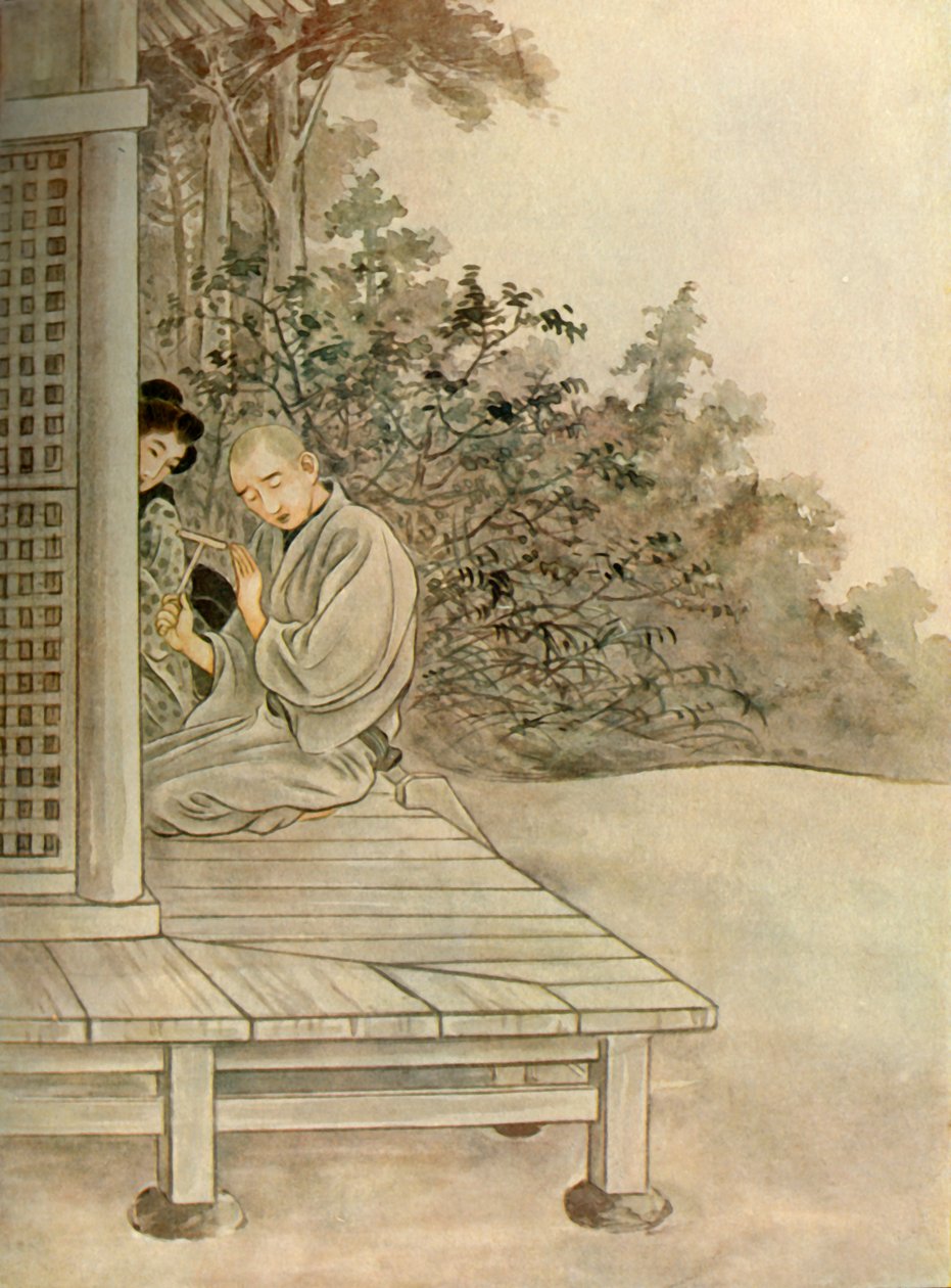 Sawaichi...repeated the Buddhist invocation: Namu Amida Butsu, 1919.   av Unbekannt