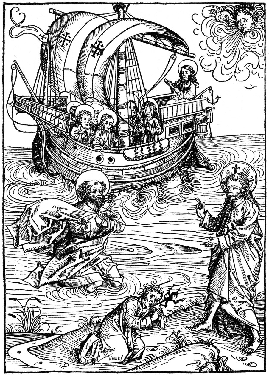 Scen från Schatzbehalter, 1491 1964. av Unbekannt
