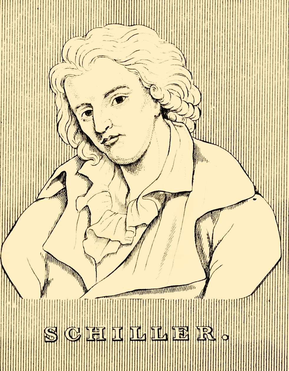 Schiller, 1759-1805, 1830. av Unbekannt