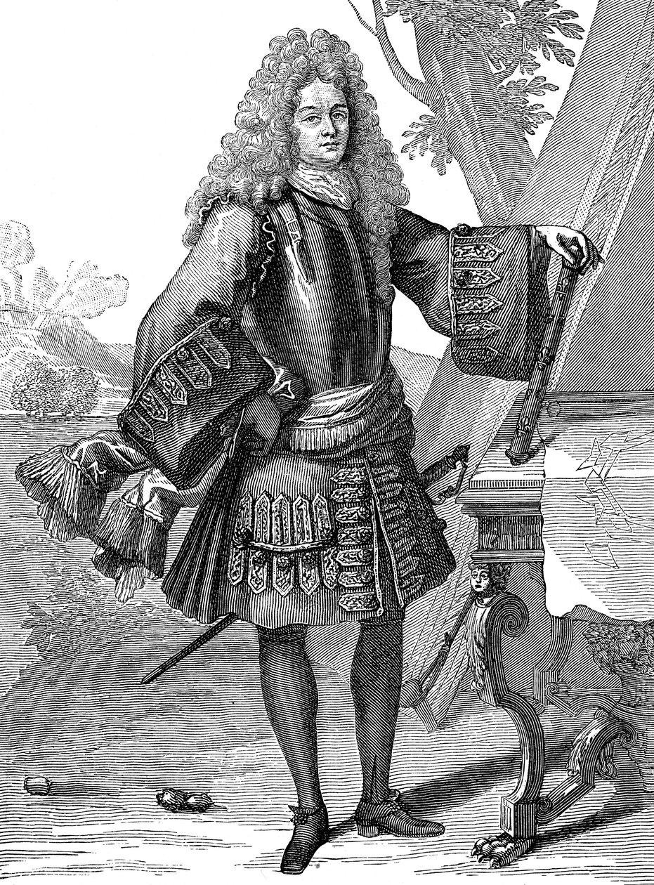 Sebastien Vauban, fransk militäringenjör, c1680 av Unbekannt