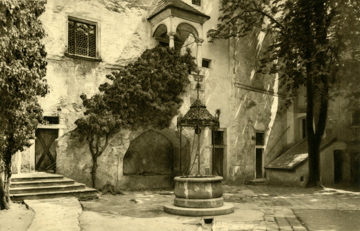 Seebenstein slott, Seebenstein, Niederösterreich, c1935. av Unbekannt