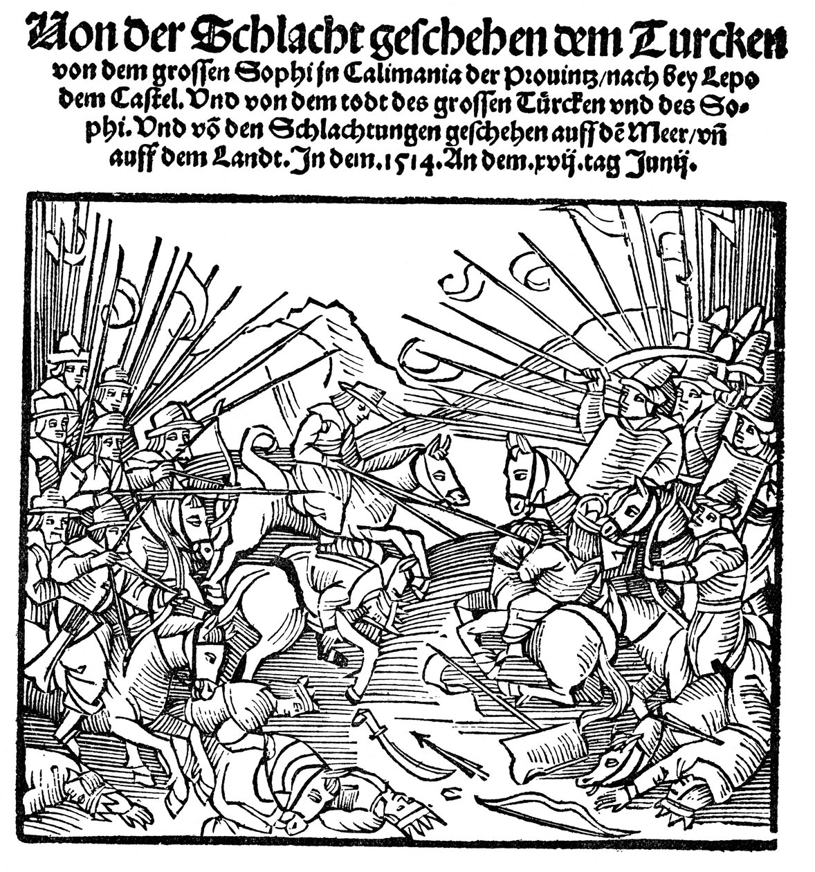 Selim I, kejsare av Turkiet från 1512 av Unbekannt