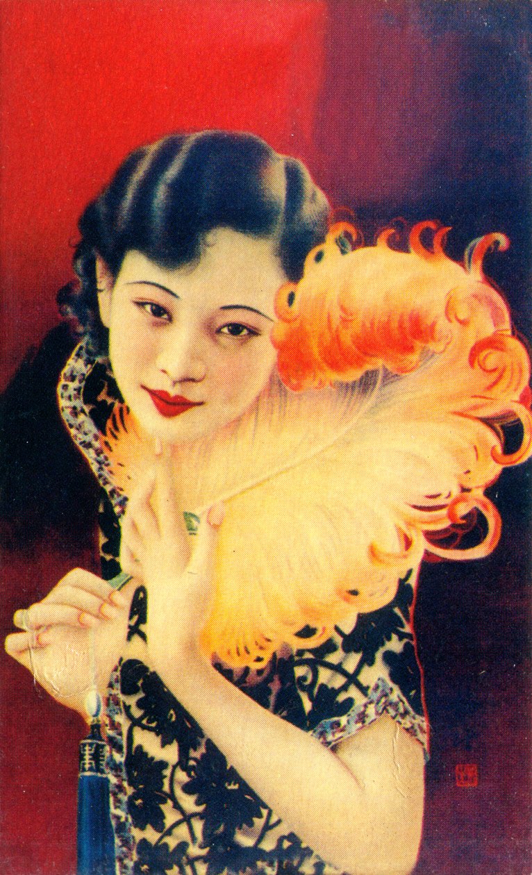 Shanghai reklamaffisch, c1930-talet av Unbekannt
