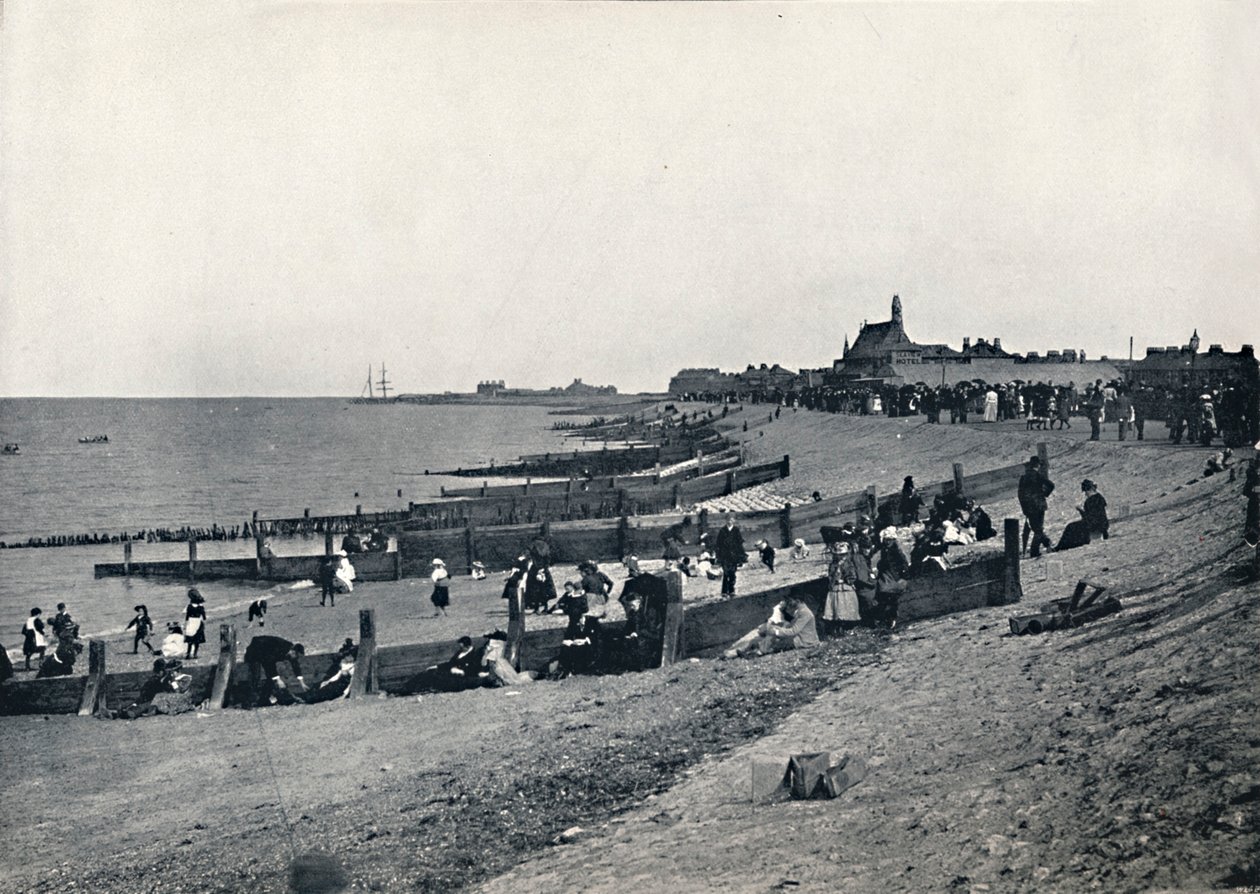 Sheerness - The Promenade and Beach, 1895 av Unbekannt