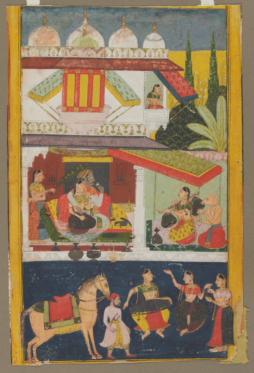 Shri Raga, ca. 1695. av Unbekannt