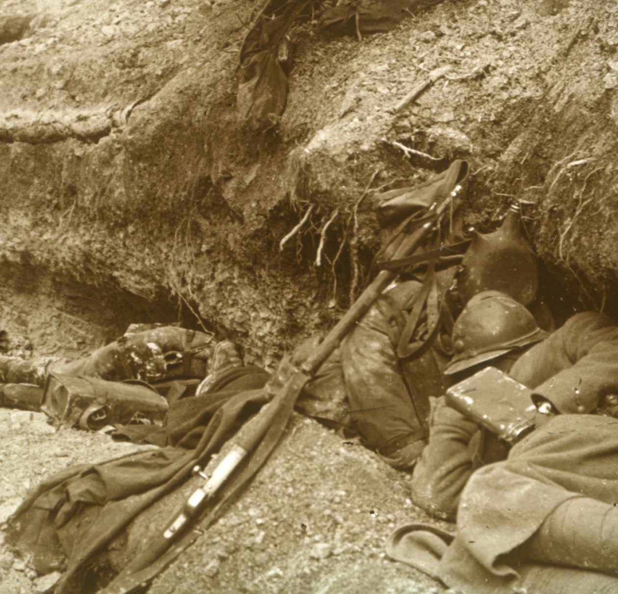Siesta, Verdun, norra Frankrike, 1916 av Unbekannt