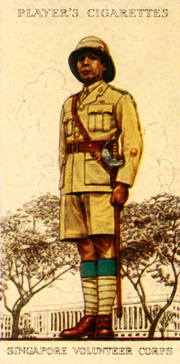 Singapore Volontärkår, 1936. av Unbekannt