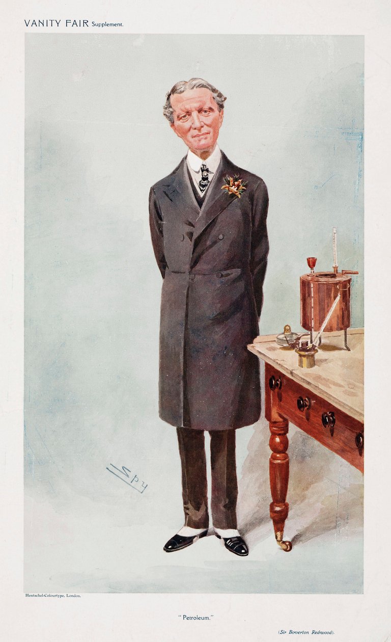 Sir Boverton Redwood, walesisk kemist av Unbekannt