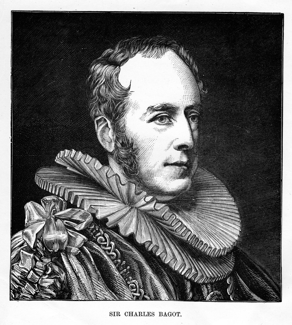 Sir Charles Bagot, engelsk diplomat, 1800-talet av Unbekannt