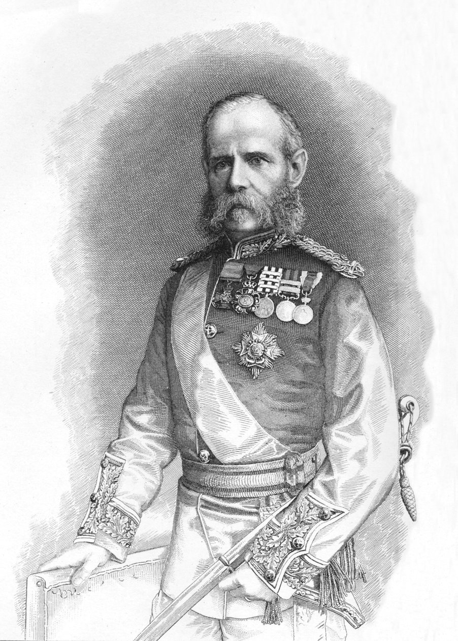 Sir Frederick Roberts, c1880 av Unbekannt