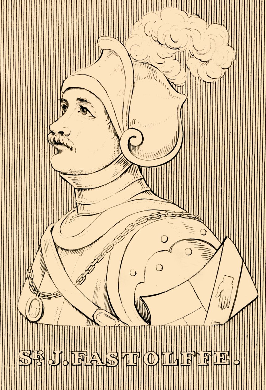 Sir J. Fastolffe, 1380-1459, 1830. av Unbekannt