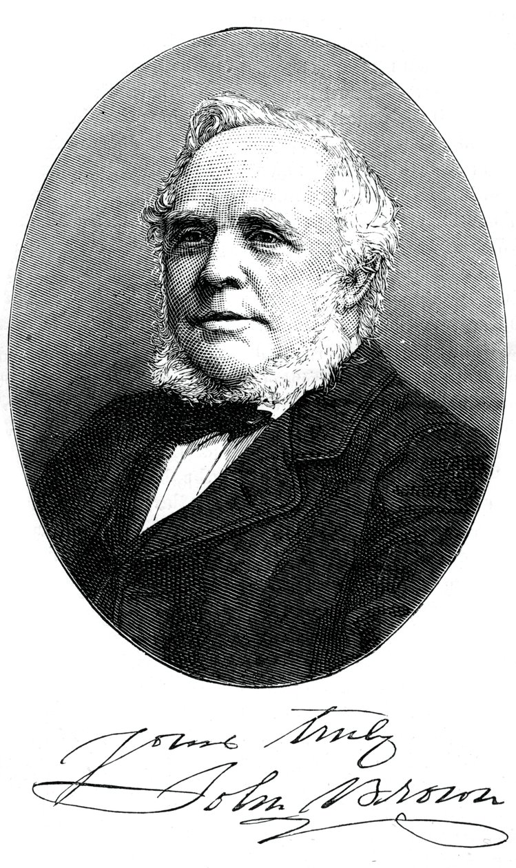 Sir John Brown, brittisk industriman, c1880 av Unbekannt