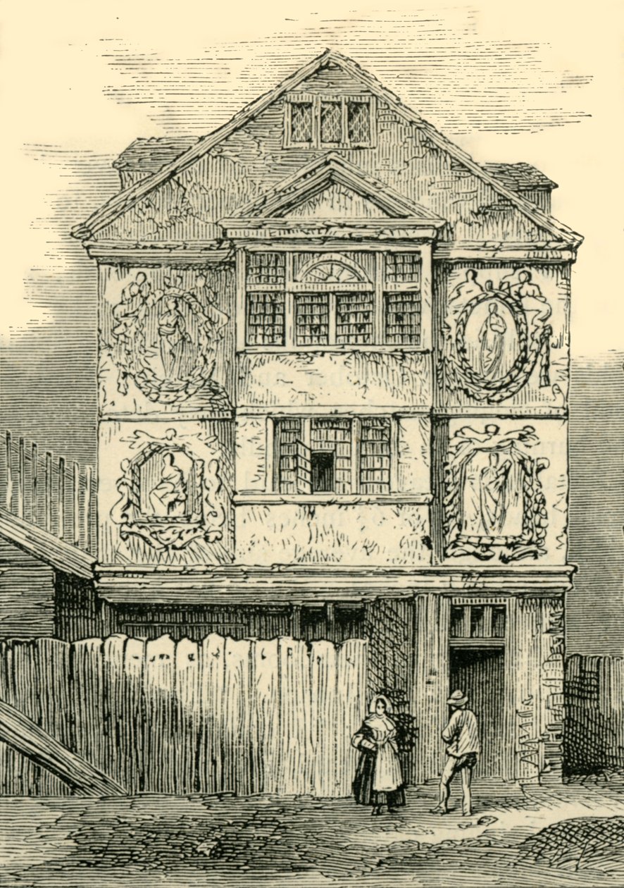 Sir Paul Pindars Lodge, 1791, c1872. av Unbekannt