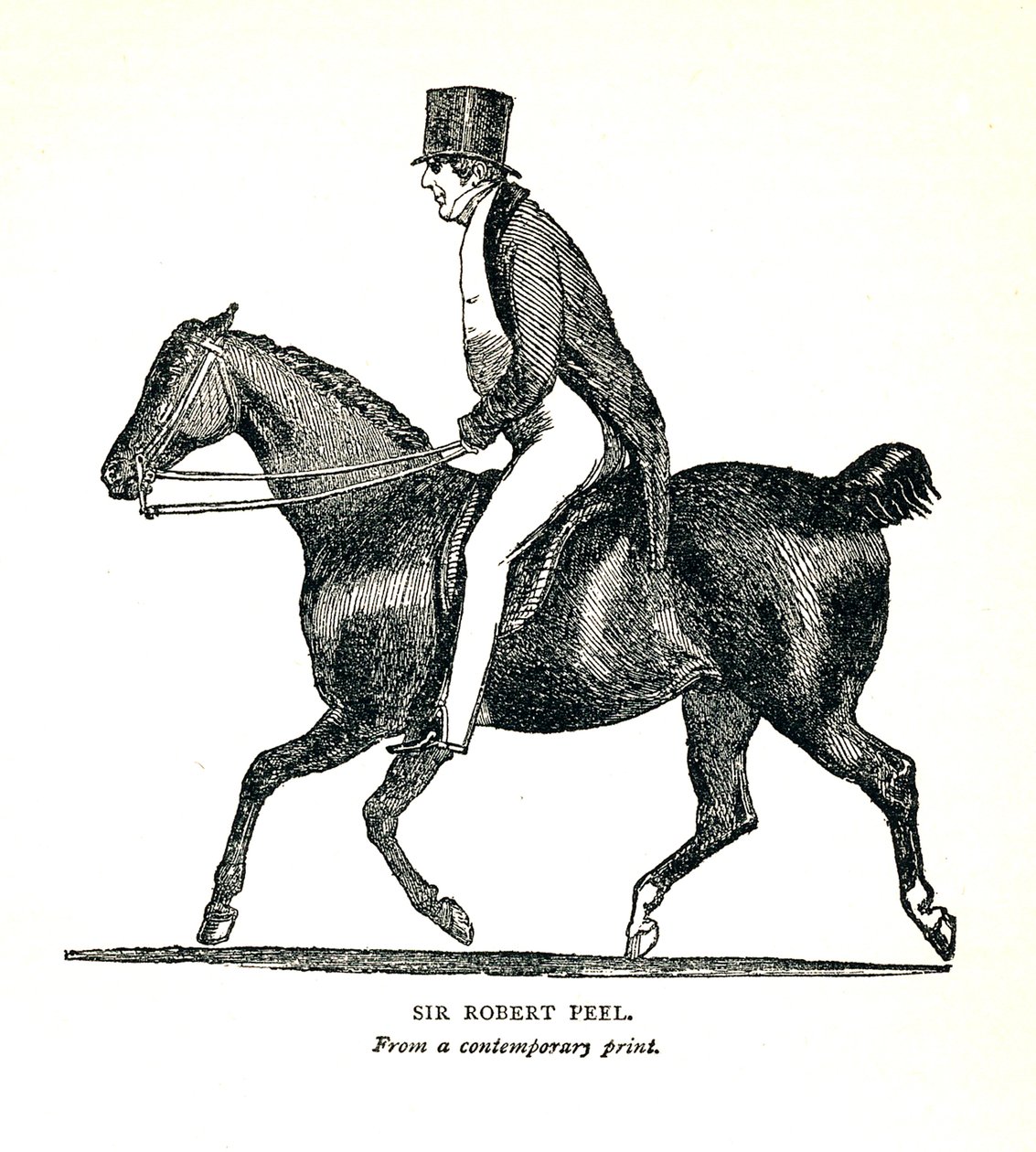 Sir Robert Peel, 1788-1850, brittisk konservativ statsman, 1893. av Unbekannt