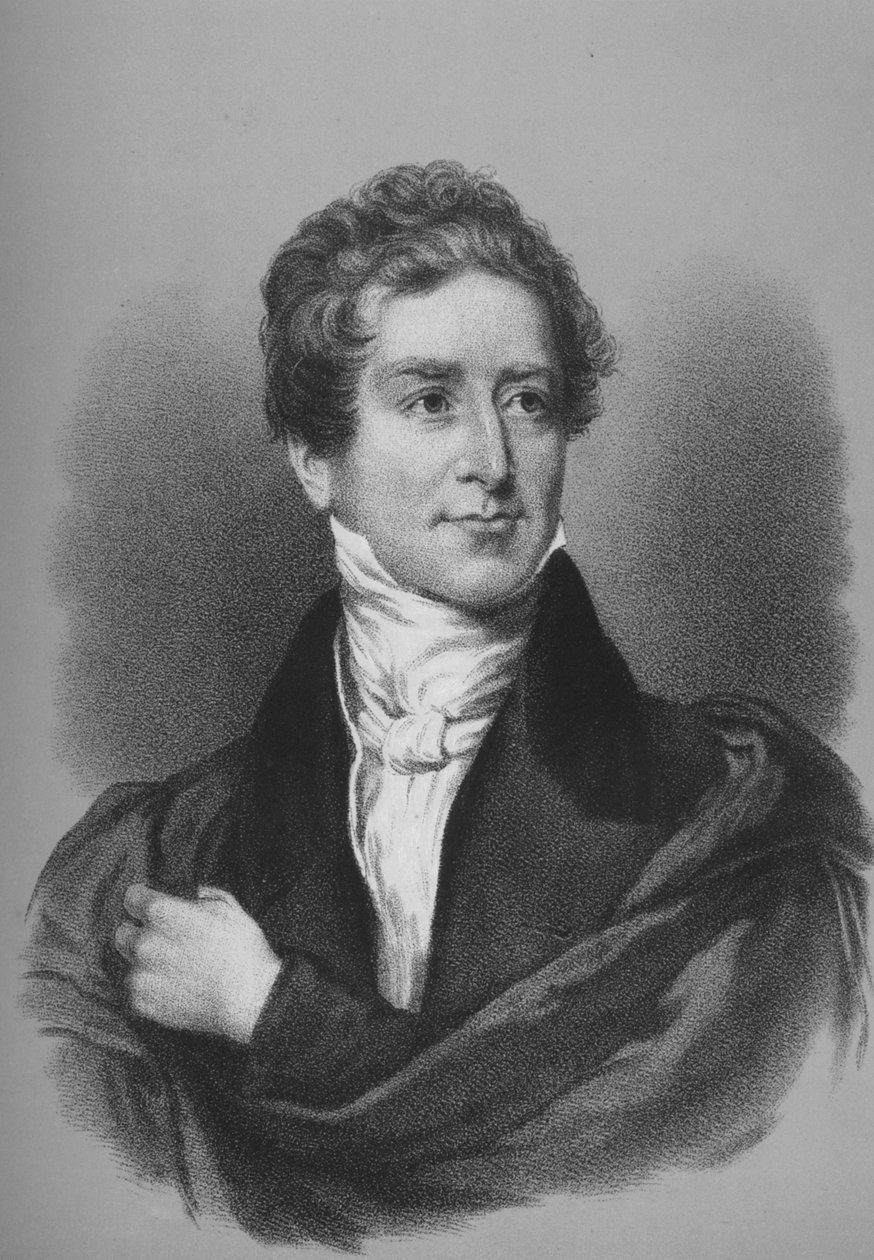 Sir Robert Peel, brittisk statsman, c1836 1936 av Unbekannt