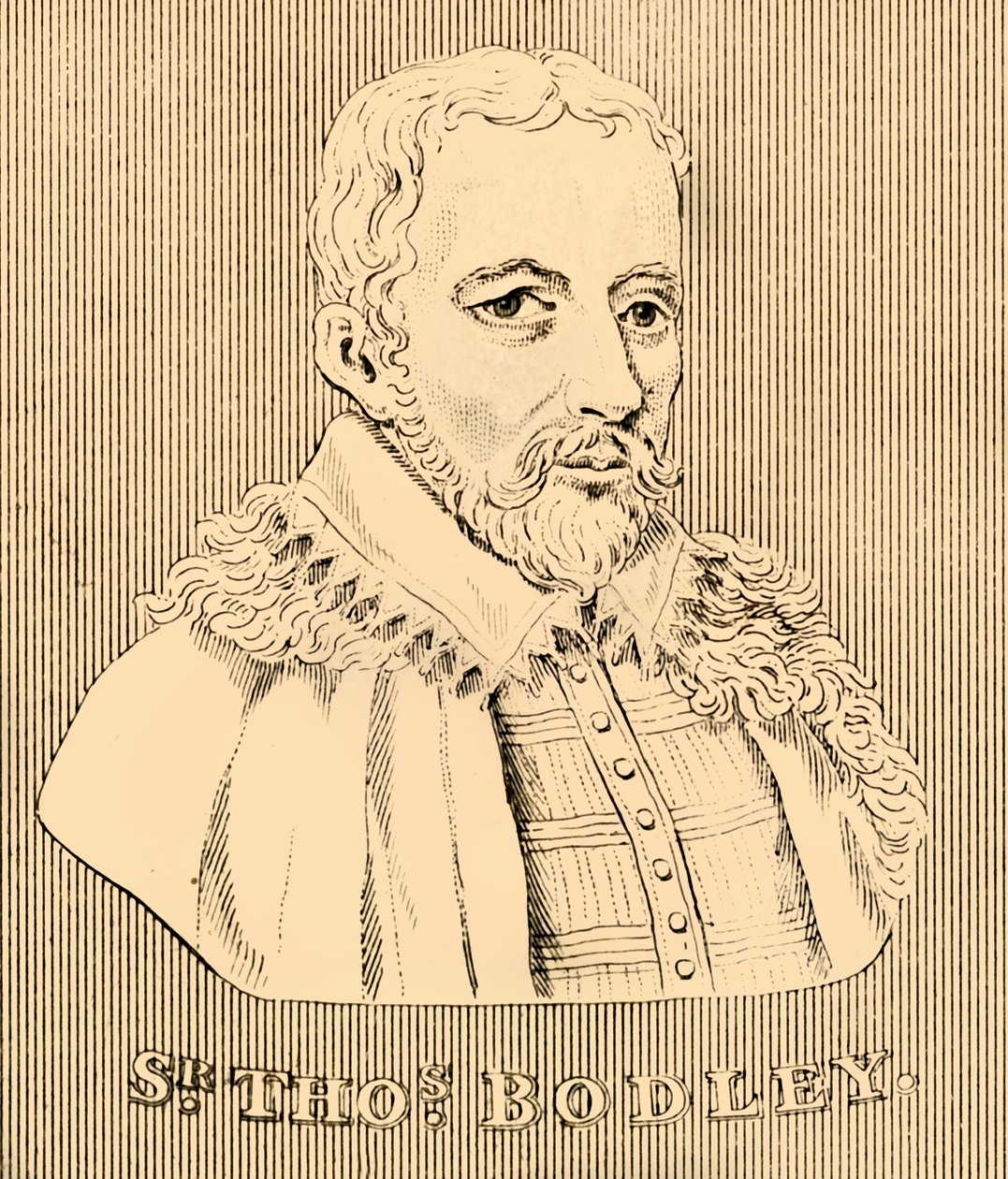 Sir Thomas Bodley, 1545-1613, 1830. av Unbekannt