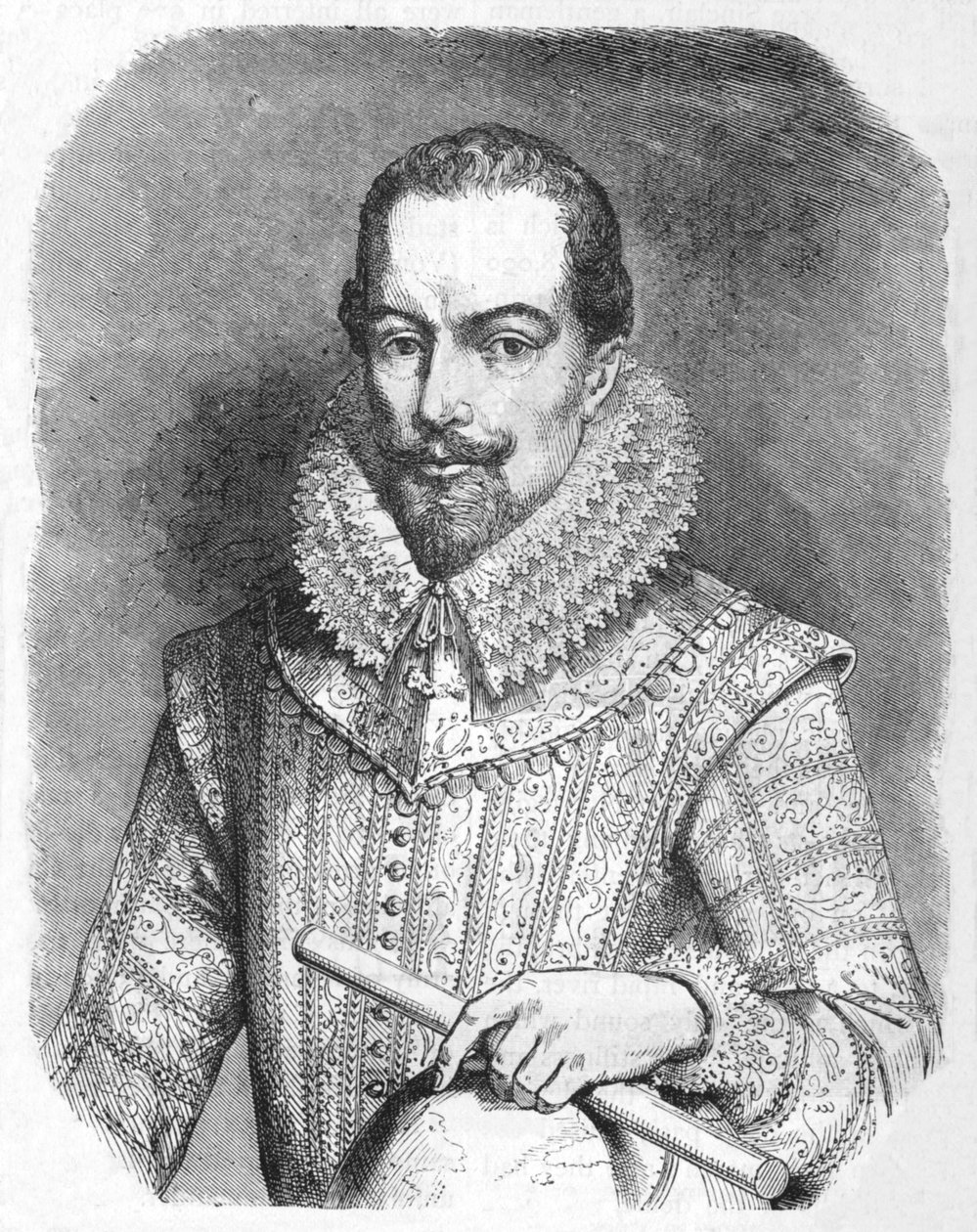 Sir W. Raleigh, c1880 av Unbekannt