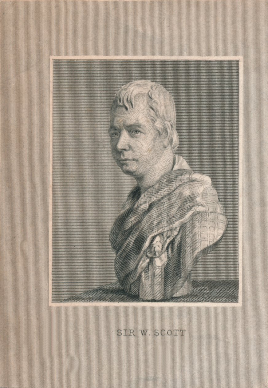 Sir Walter Scott, 1800-talet. av Unbekannt