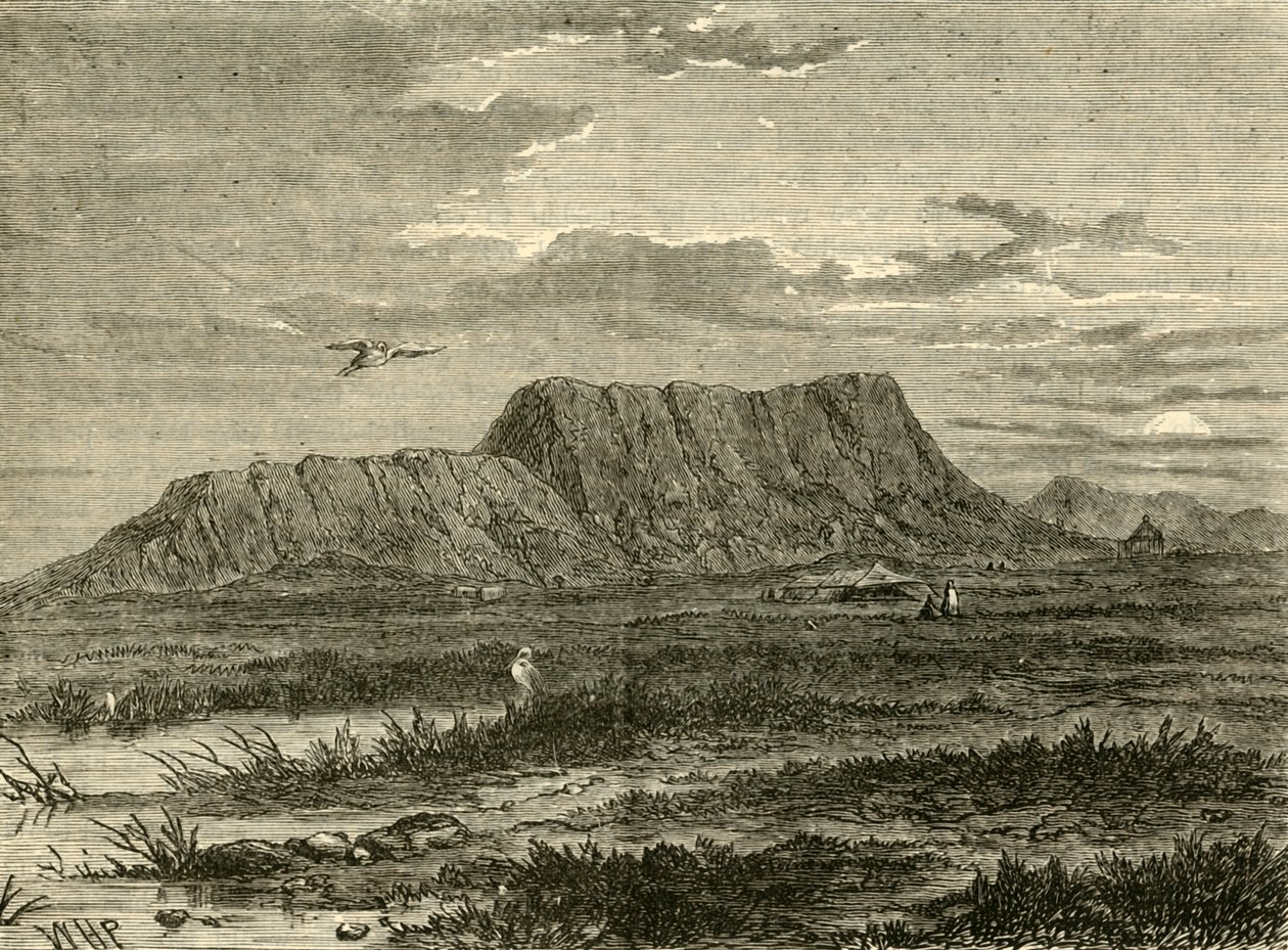 Webbplatsen för Susa, 1890. av Unbekannt