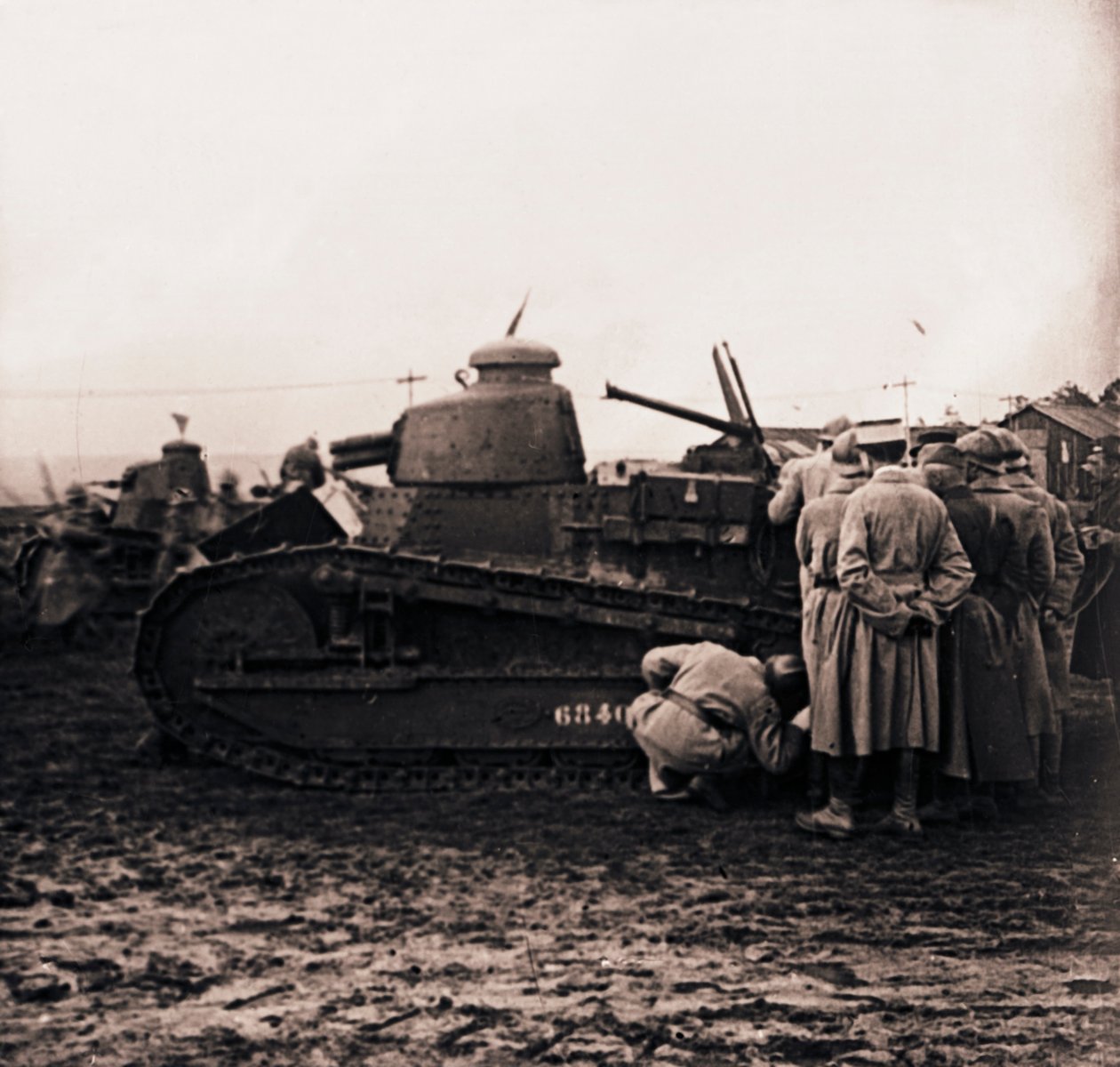 Liten tank, c1914-c1918 av Unbekannt