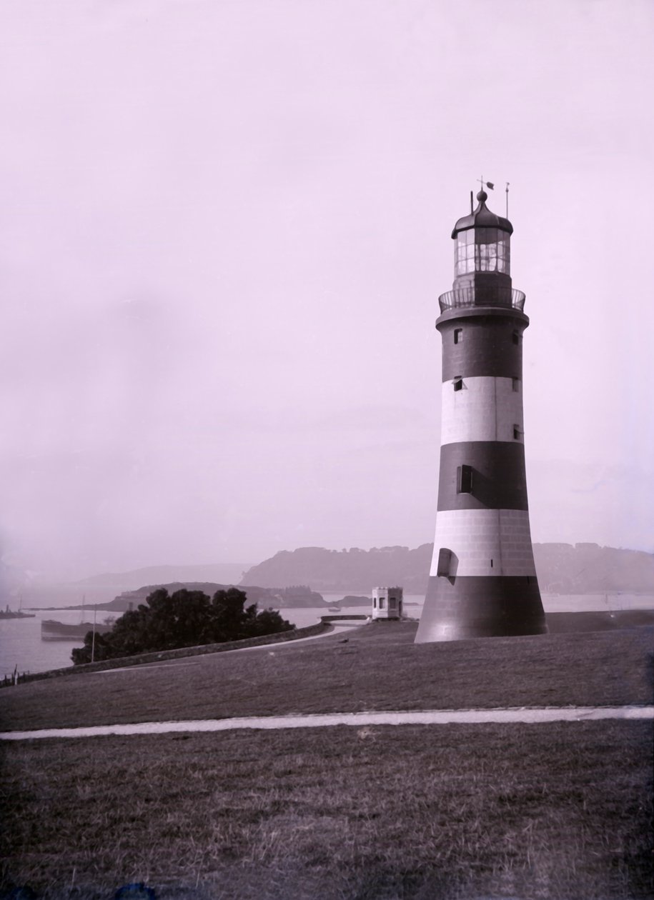Smeatons Tower nära Plymouth i Devon. av Unbekannt