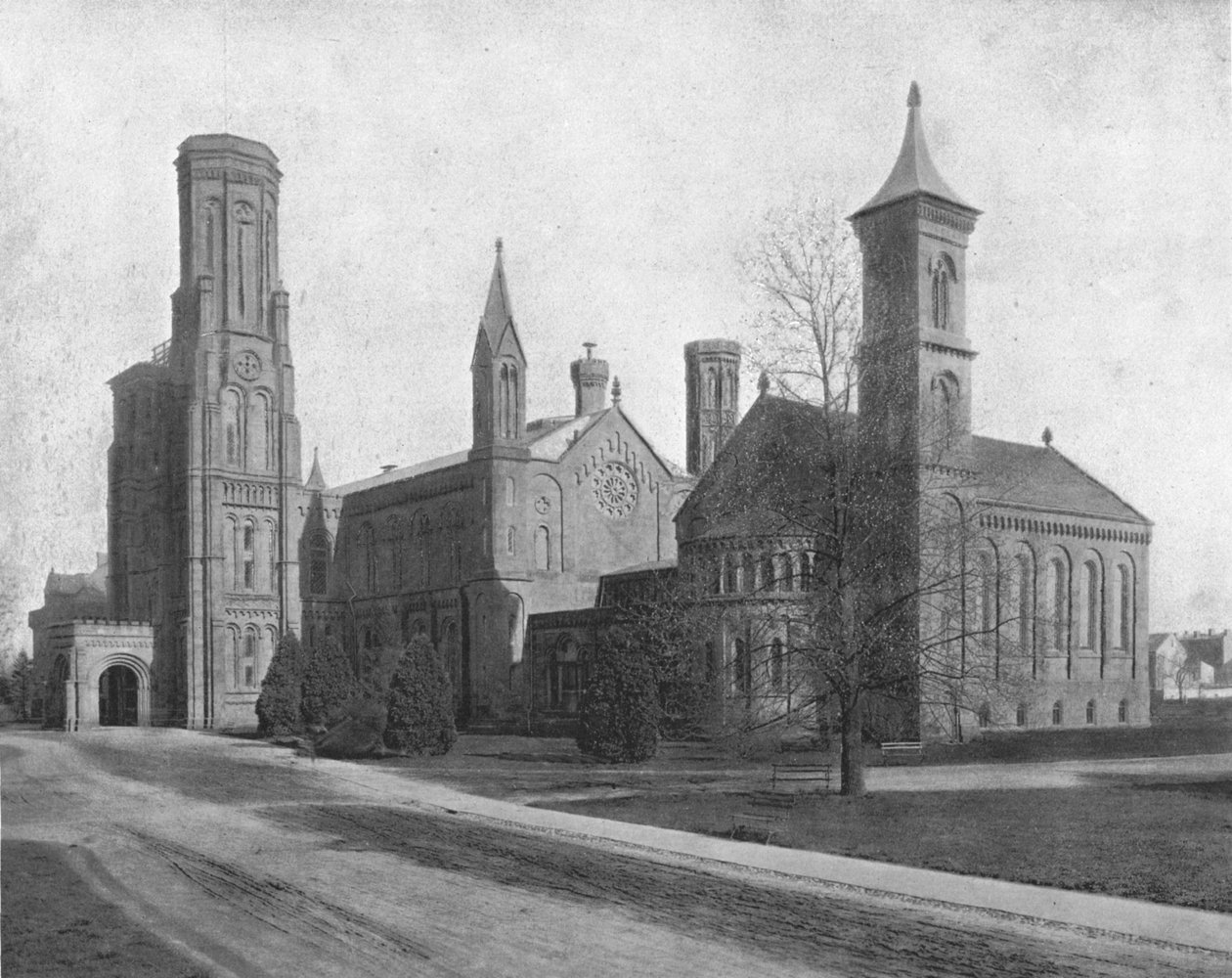 Smithsonian Institution, Washington D.C., USA, c1900. av Unbekannt