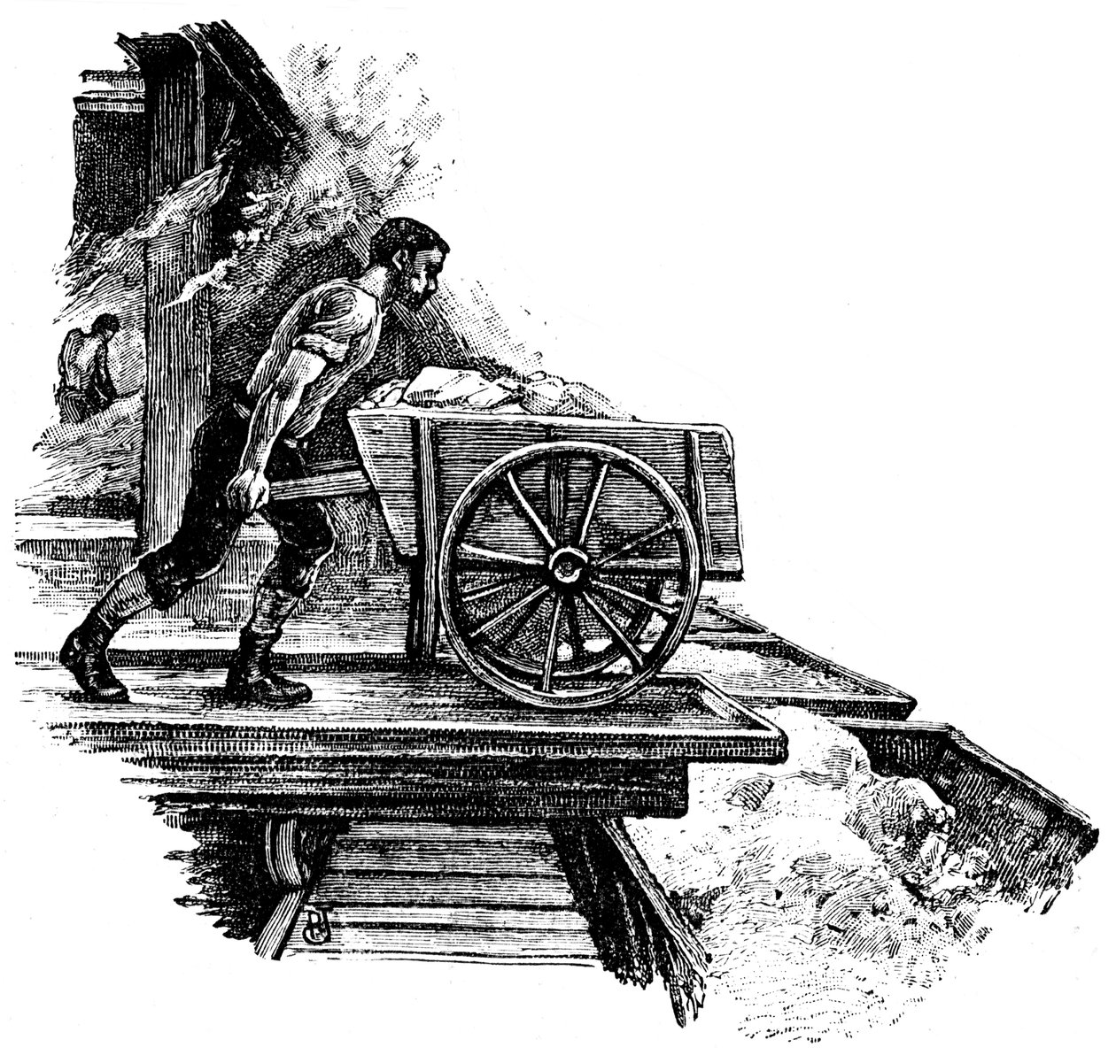 South Durham Salt Works, 1884 av Unbekannt