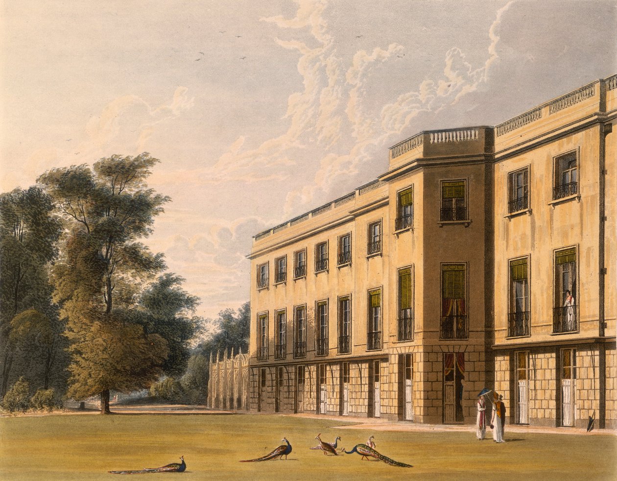 Södra ingången till Carlton House, Westminster, London av Unbekannt