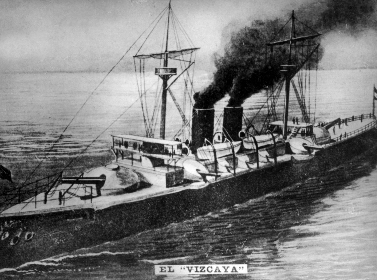 Spanska slagskeppet Viscaya, 1898-talet, 1920-talet av Unbekannt