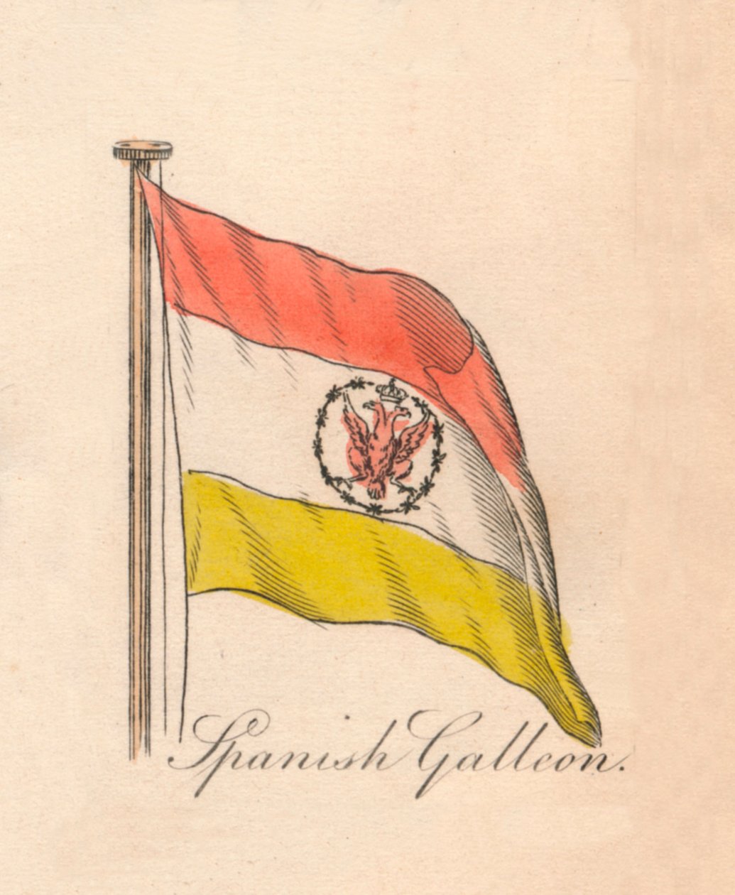 Spanska galjonen, 1838 av Unbekannt
