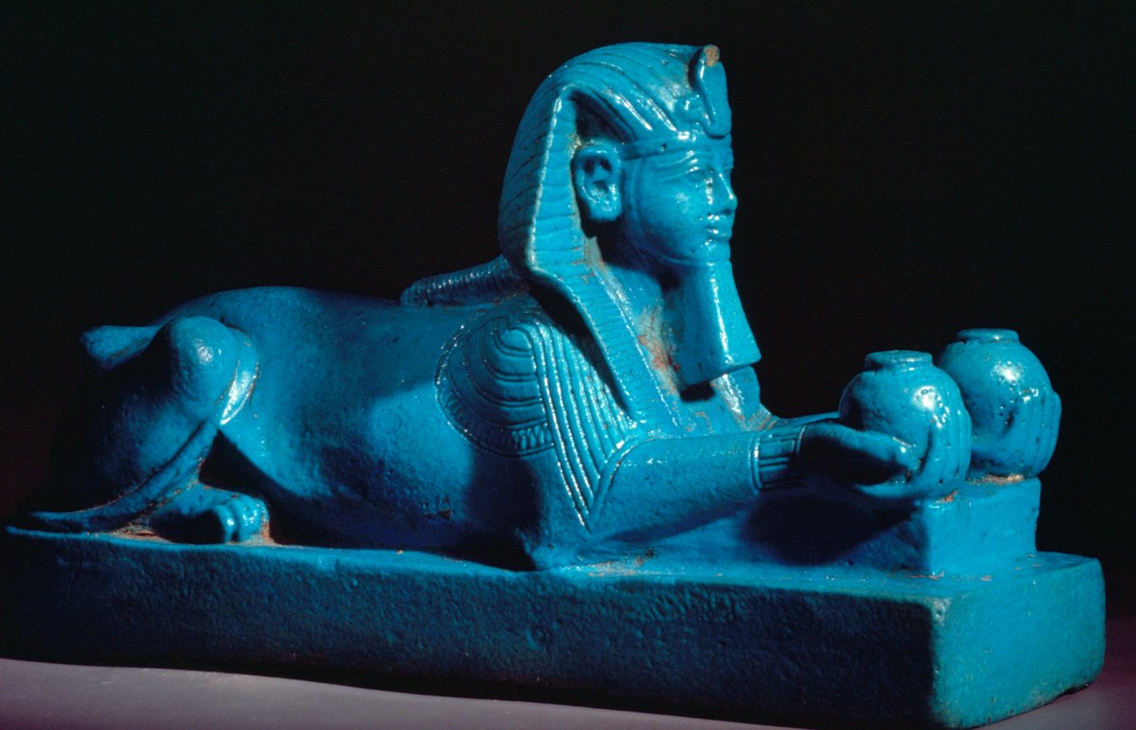 Sfinxen från Amenhotep III, 1400-1300-talet f.Kr av Unbekannt