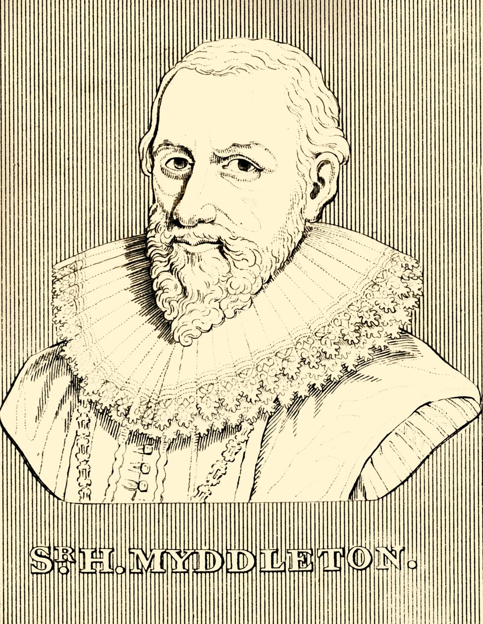 Sr. H. Myddleton, 1560-1631, 1830. av Unbekannt