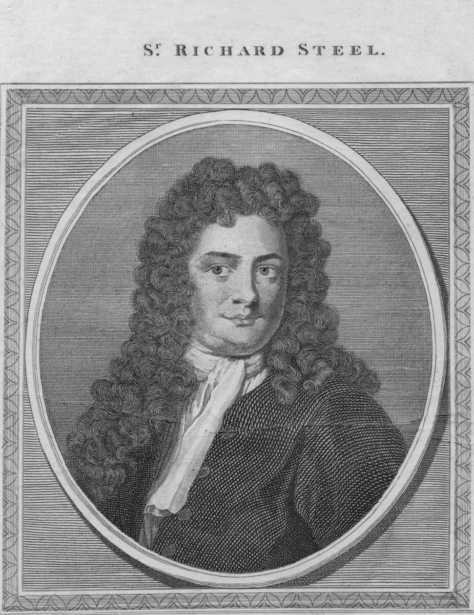 Sr Richard Steel, 1789. av Unbekannt