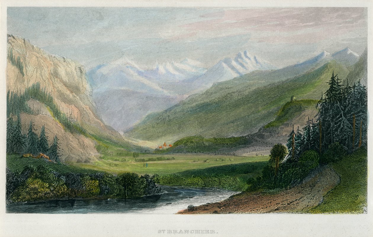 St Branchier, 1800-talet av Unbekannt
