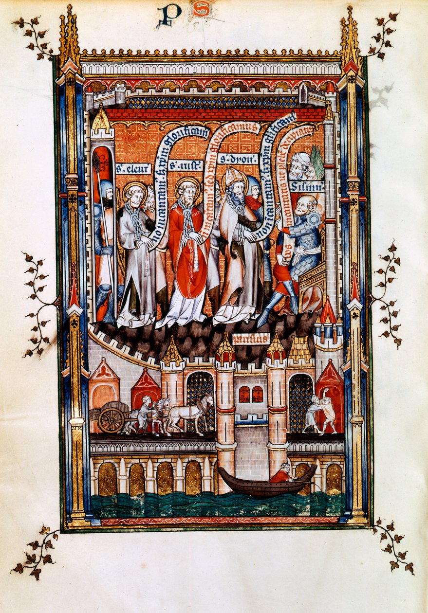 St Denis före Sissinius, 1317 av Unbekannt