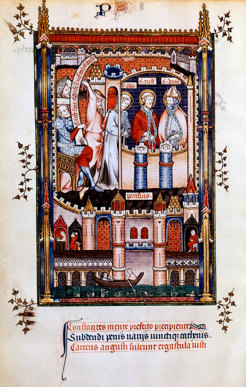 St Denis i kedjor, 1317 av Unbekannt