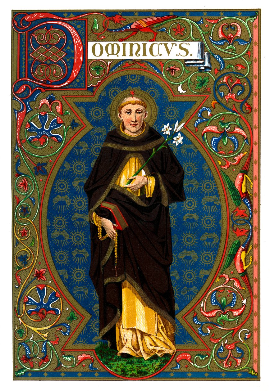 St Dominic, 1886 av Unbekannt