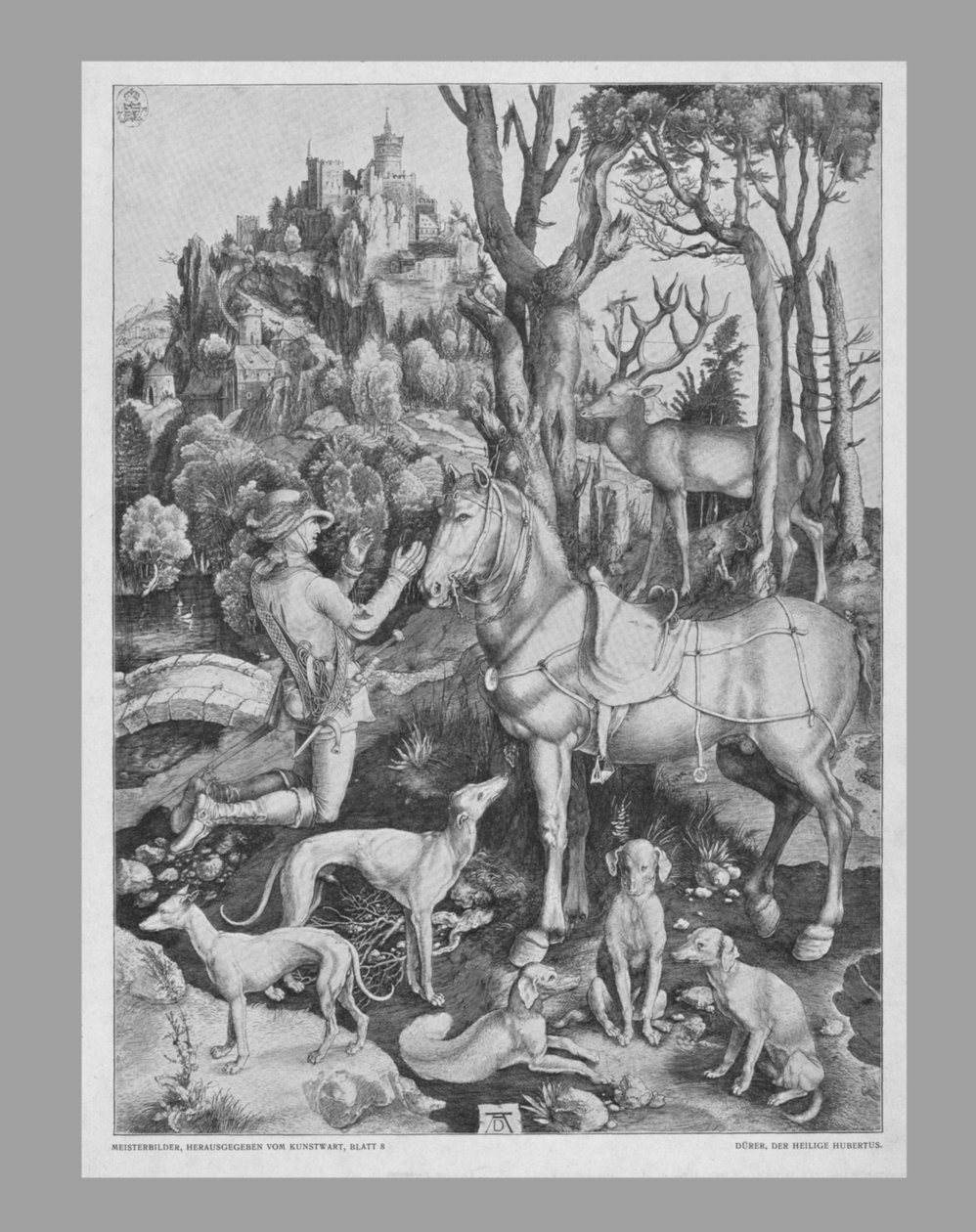 St Eustace, c1501, 1800-talet. av Unbekannt