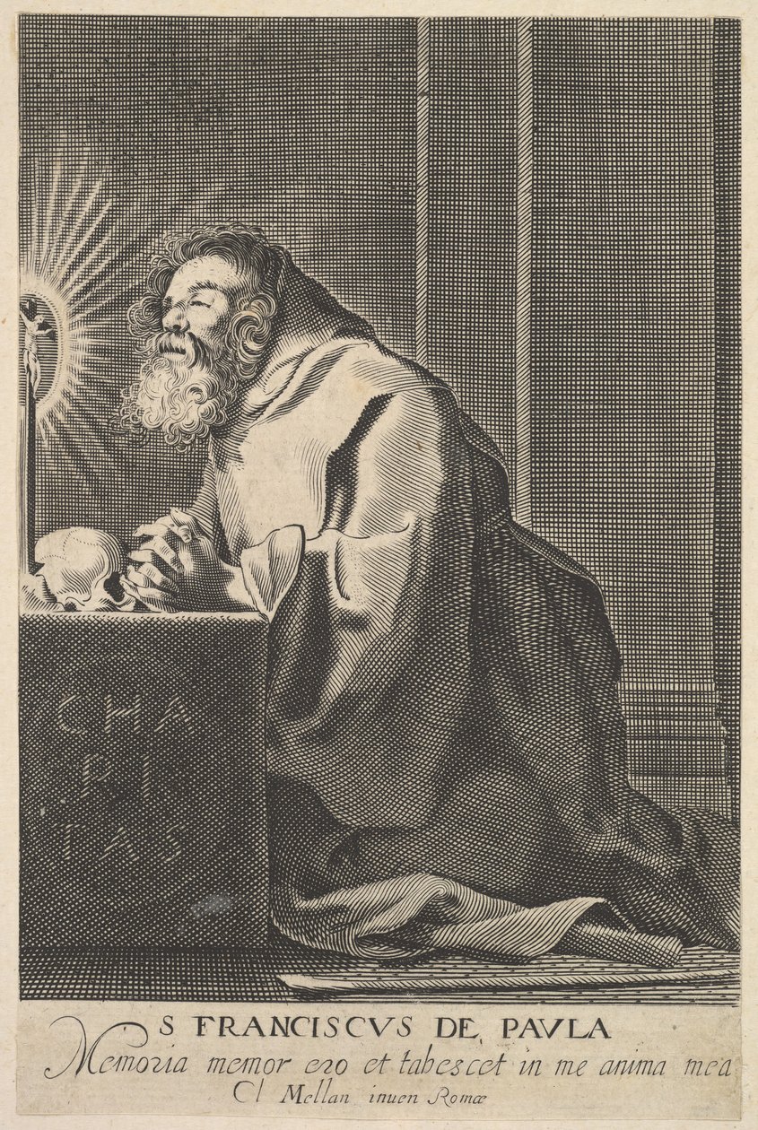 St Francis de Paul, efter 1627. av Unbekannt
