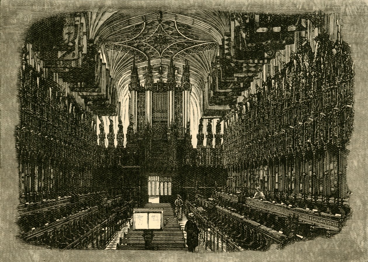 St. Georges Chapel, Windsor, 1898. av Unbekannt
