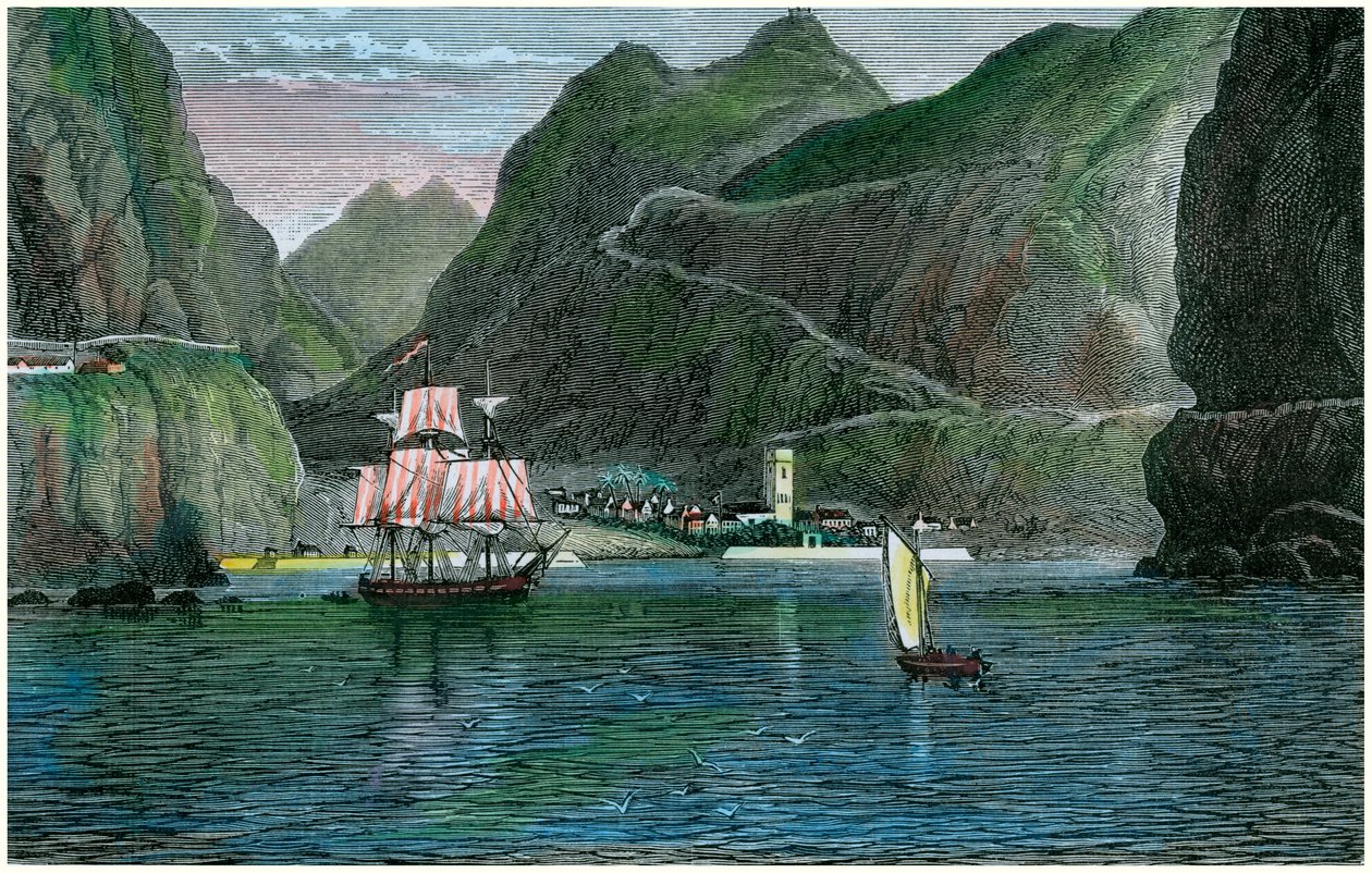 St Helena, c1875 av Unbekannt